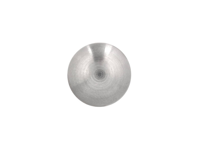 Meubelknop RVS 11mm 11x11x25mm