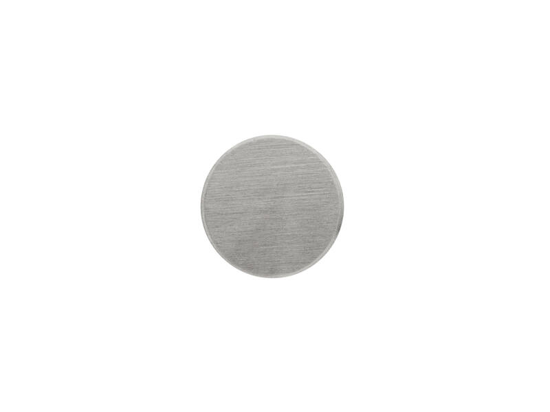 Meubelknop RVS 12mm 12x12x22mm