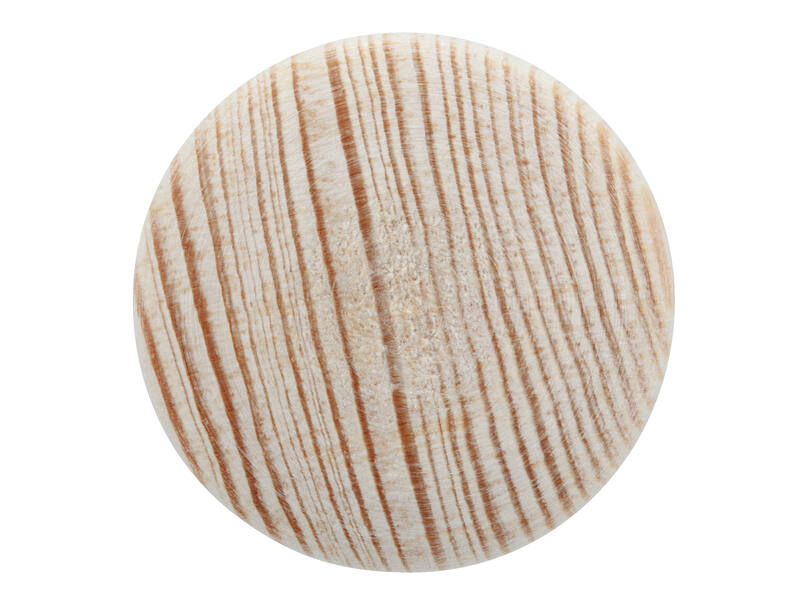 Meubelknop beuken hout 35mm 35x35x26mm