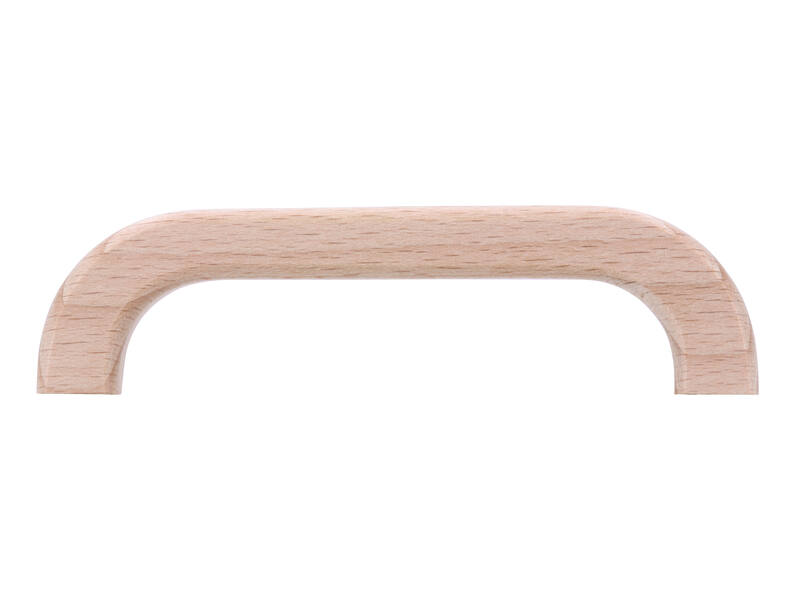 Meubelgreep beuken hout 96mm 108x14x29mm