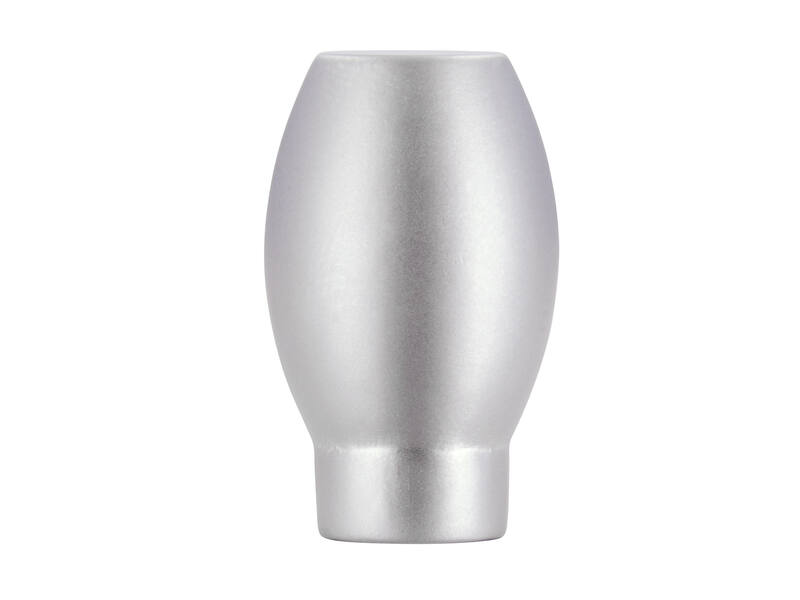 Meubelknop mat chroom zamac Bulb 15mm 16x16x26mm