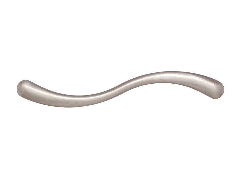 Meubelgreep RVS look S-model 128mm 141x25x26mm