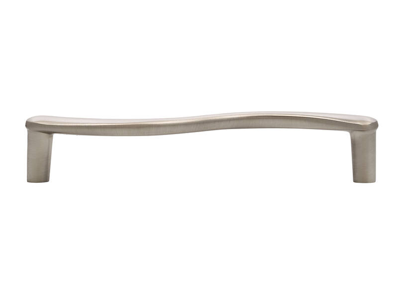 Meubelgreep RVS look S-model 128mm 141x25x26mm