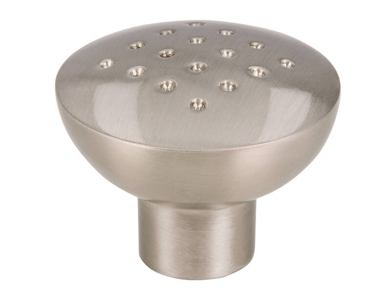 Meubelknop RVS look 34mm 33x33x27mm
