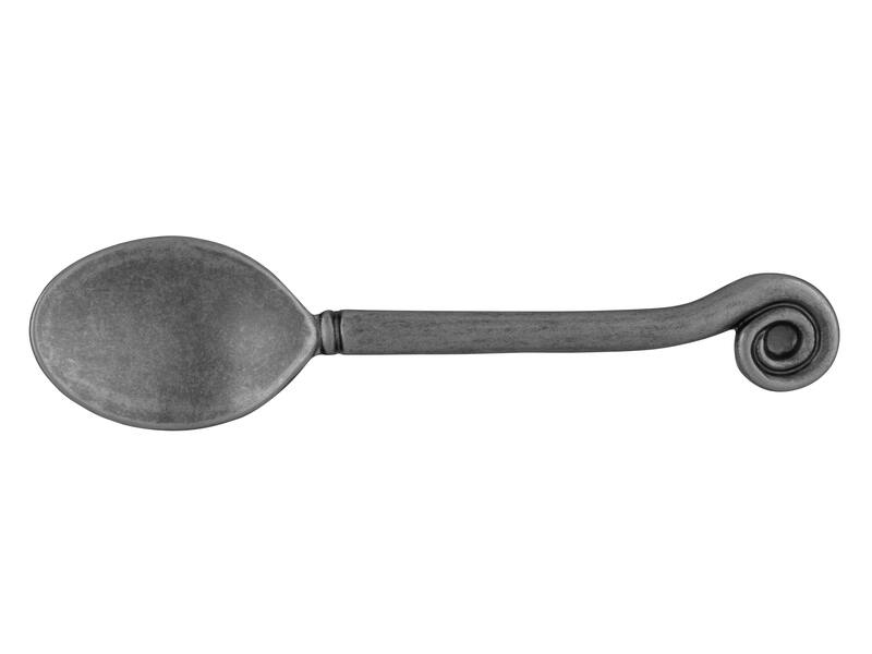 Meubelgreep tin look lepel 96mm 125x30x25mm