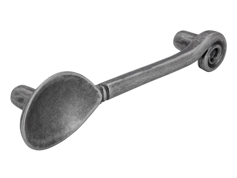 Meubelgreep tin look lepel 96mm 125x30x25mm