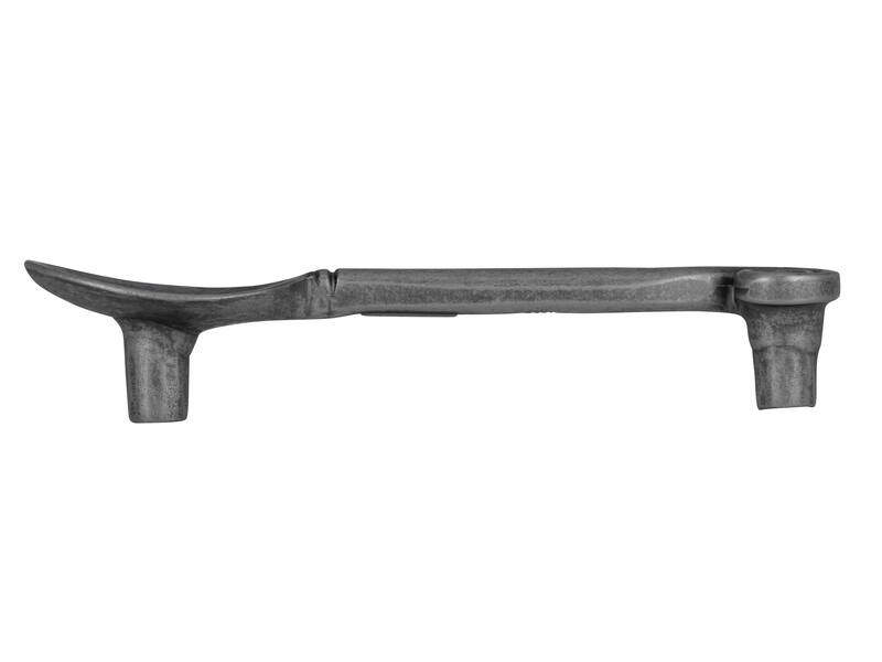 Meubelgreep tin look lepel 96mm 125x30x25mm