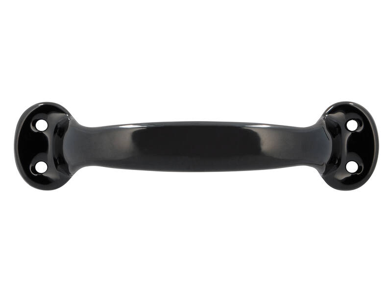 Meubelgreep zwart 98mm 116x29x32mm