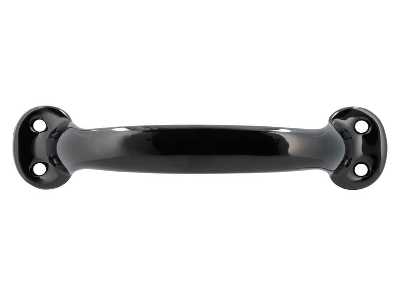Meubelgreep zwart 140mm 162x37x41mm