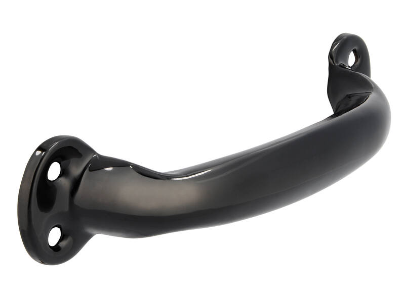Meubelgreep zwart 140mm 162x37x41mm