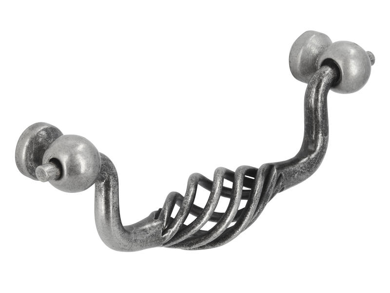 Meubeltrekker antiek ijzer look Cage 96mm 115x40x23mm