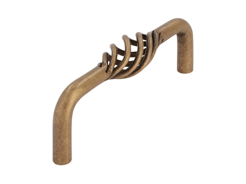 Meubelgreep brons look Cage 96mm 104x20x38mm