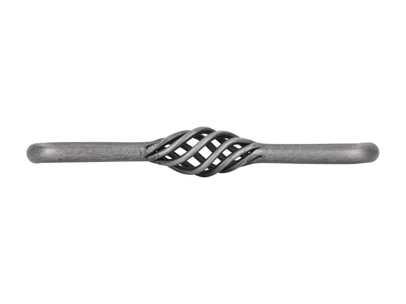 Meubelgreep antiek ijzer look Cage 128mm 136x19x38mm