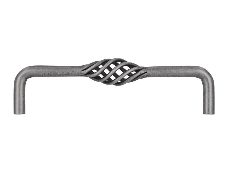 Meubelgreep antiek ijzer look Cage 128mm 136x19x38mm
