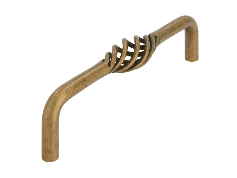 Meubelgreep brons look Cage 128mm 136x19x38mm