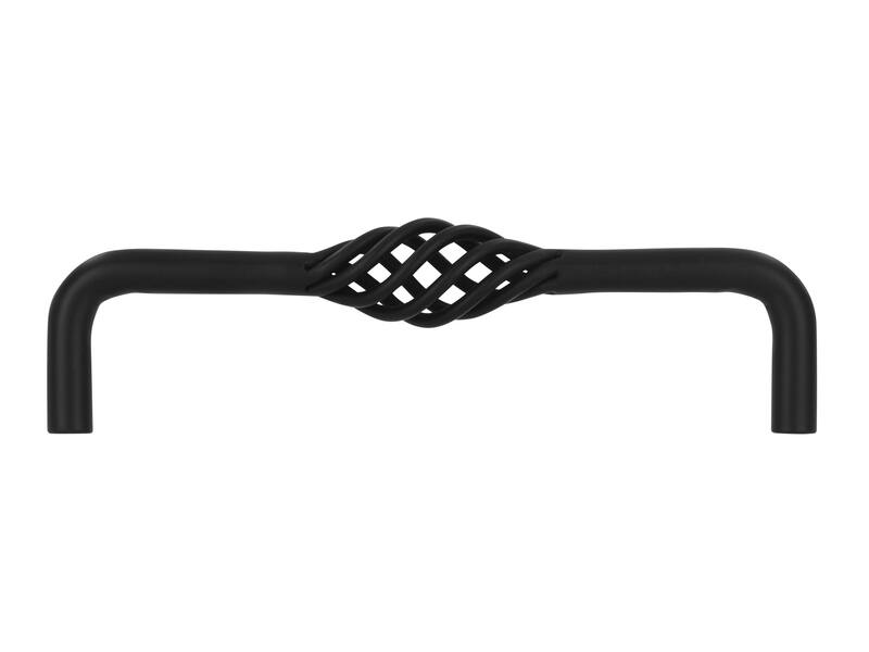 Meubelgreep zwart Cage 128mm 136x19x38mm