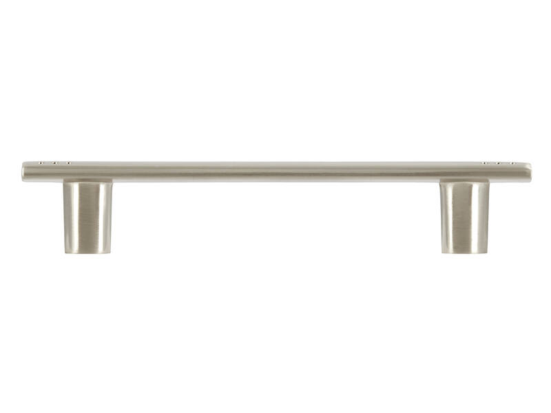Meubelgreep RVS look recht 96mm 129x14x24mm