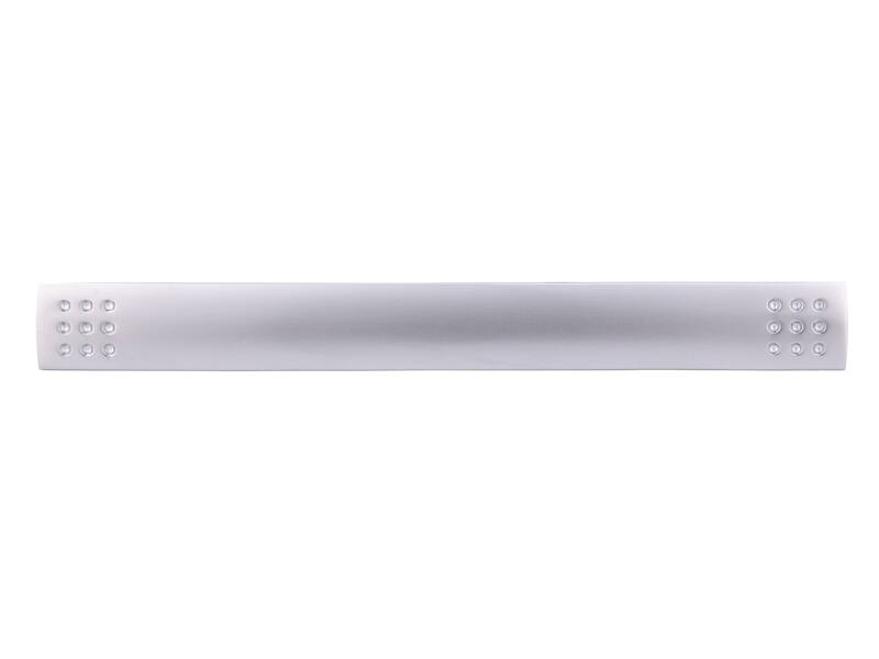 Meubelgreep mat chroom recht 96mm 129x14x24mm