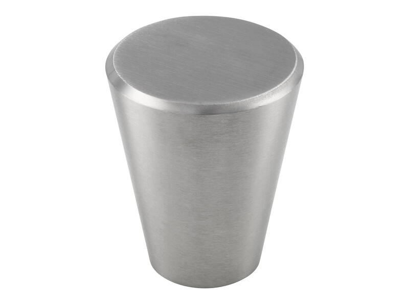 Meubelknop RVS 24mm 24x24x29mm