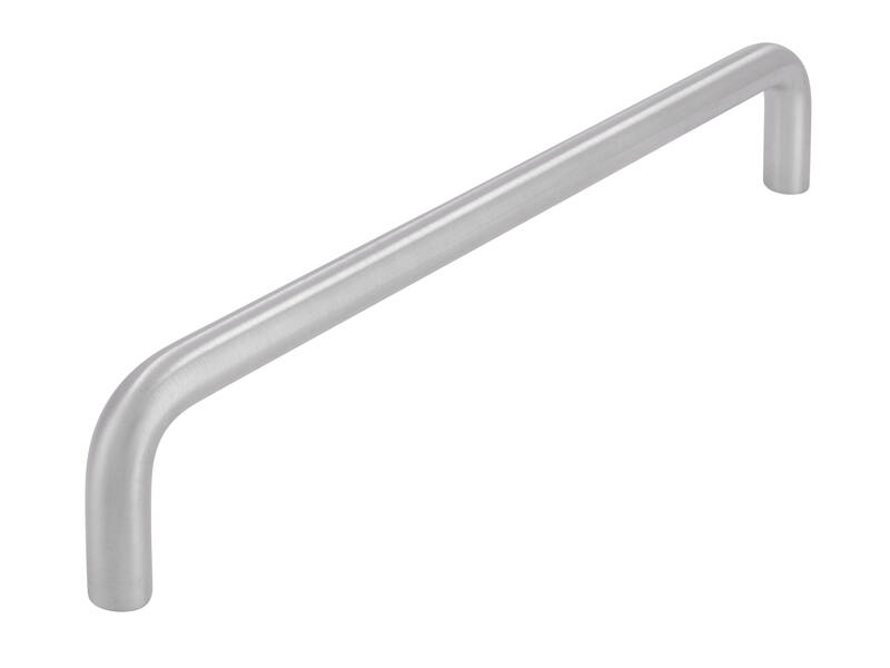 Meubelgreep RVS 160mm 168x8x30mm