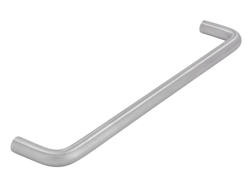 Meubelgreep RVS 160mm 168x8x30mm