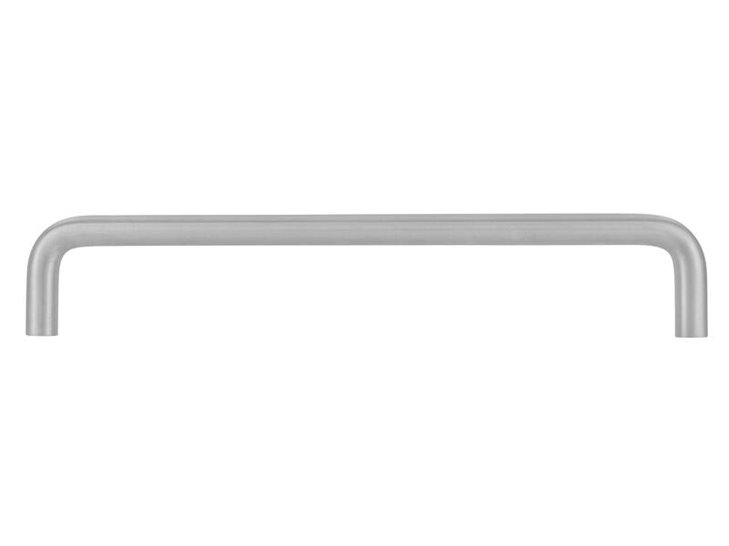 Meubelgreep RVS 160mm 168x8x30mm