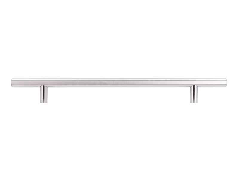 Meubelgreep RVS T-model 192mm 272x12x32mm