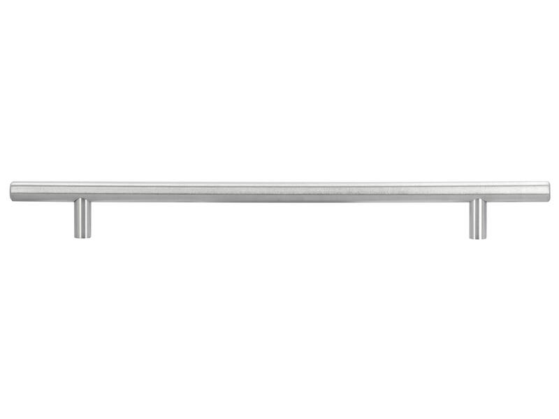 Meubelgreep RVS T-model 224mm 304x12x32mm