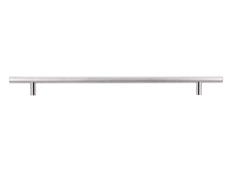Meubelgreep RVS T-model 288mm 368x12x32mm