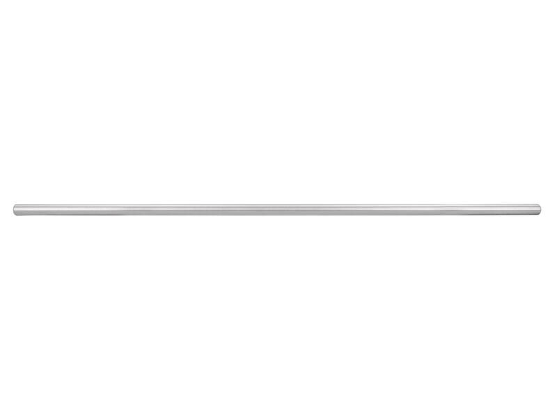 Meubelgreep RVS T-model 384mm met groef 452x10x31mm