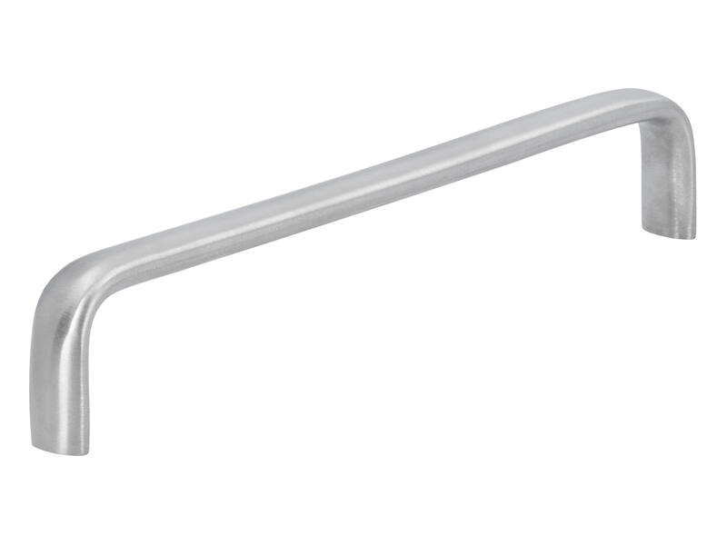Meubelgreep RVS 160mm 166x12x30mm