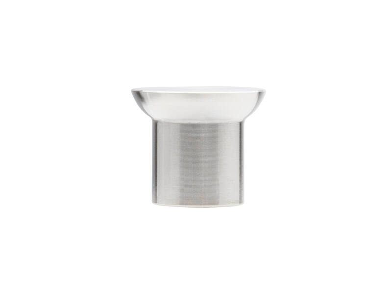 Meubelknop RVS Solid 25mm 25x25x21mm