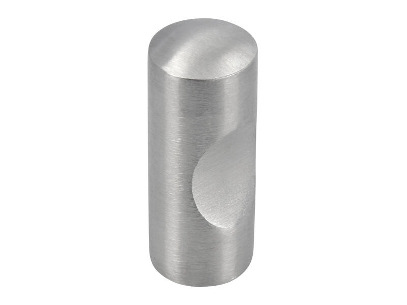 Meubelknop RVS 10mm 10x10x24mm