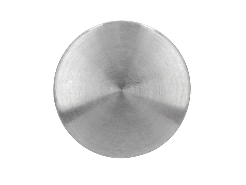 Meubelknop RVS 20mm 20x20x28mm