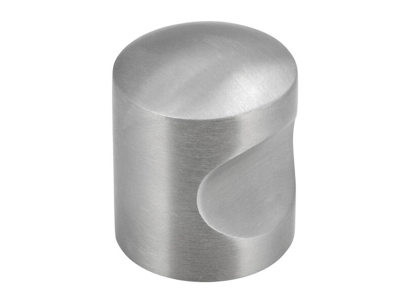Meubelknop RVS 25mm 25x25x30mm