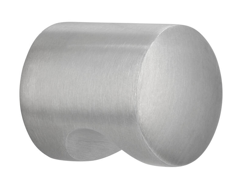Meubelknop RVS 25mm 25x25x30mm