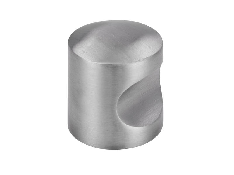 Meubelknop RVS 30mm 30x30x33mm