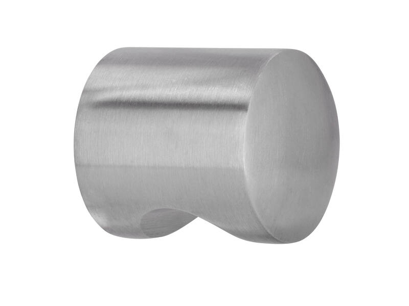 Meubelknop RVS 30mm 30x30x33mm