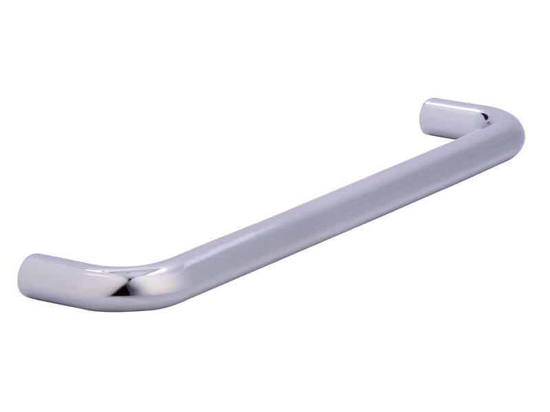 Meubelgreep chroom U-model 128mm 136x8x27mm