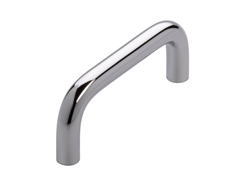 Meubelgreep chroom U-model 64mm 72x8x27mm