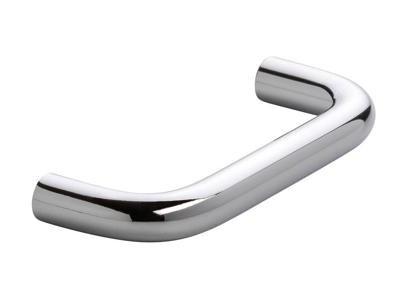 Meubelgreep chroom U-model 64mm 72x8x27mm
