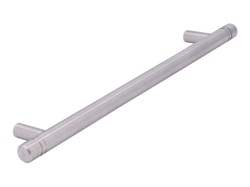 Meubelgreep RVS T-model 160mm met groef 200x10x26mm