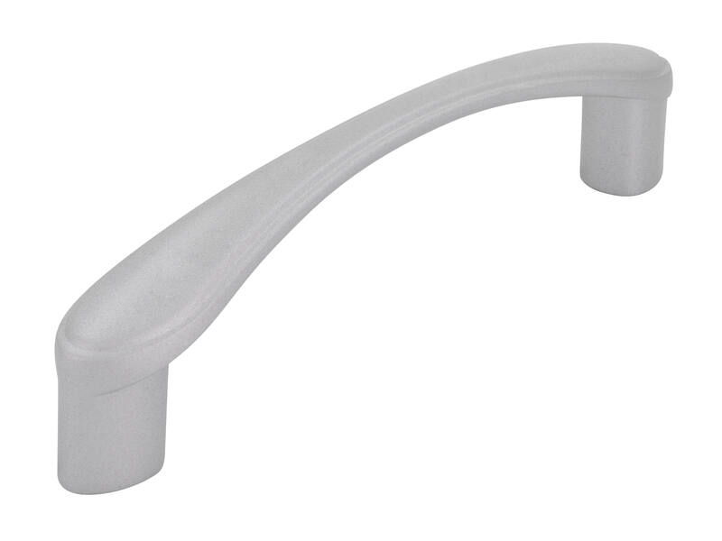 Meubelgreep aluminium look 96mm 112x15x30mm
