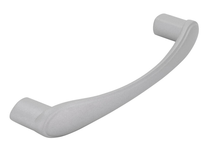 Meubelgreep aluminium look 96mm 112x15x30mm