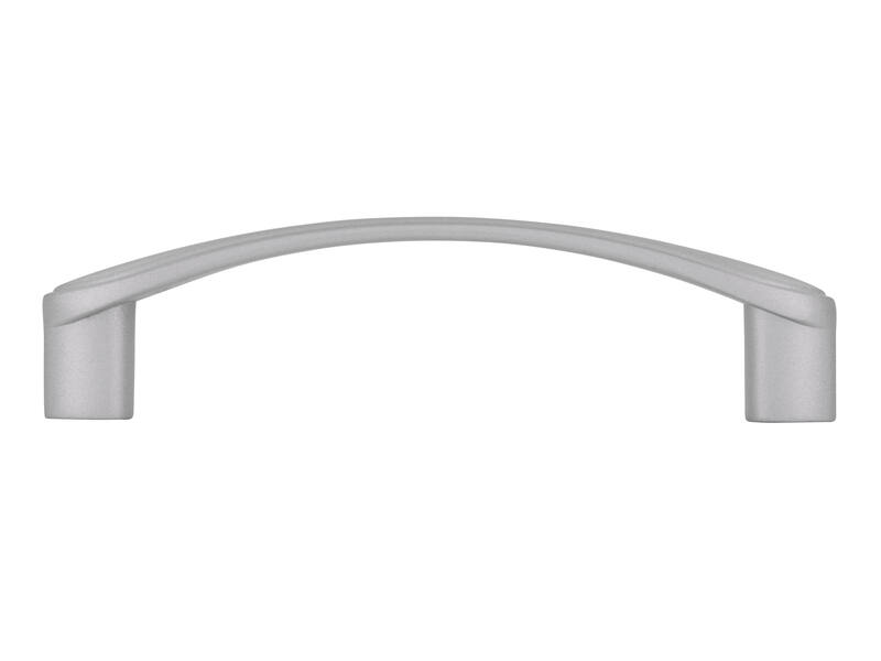 Meubelgreep aluminium look 96mm 112x15x30mm