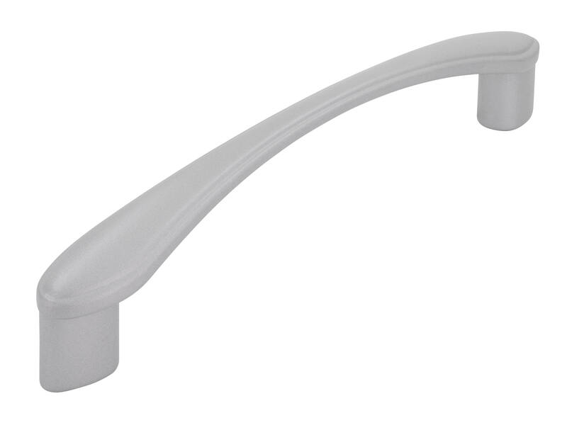 Meubelgreep aluminium look 128mm 150x16x29mm
