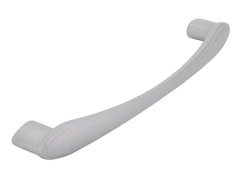 Meubelgreep aluminium look 128mm 150x16x29mm
