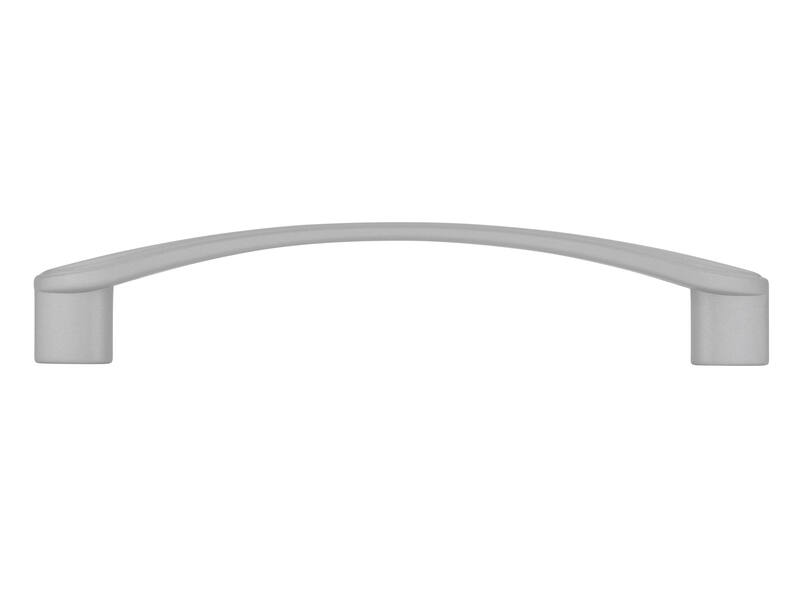 Meubelgreep aluminium look 128mm 150x16x29mm