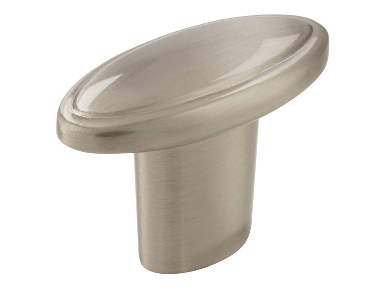 Meubelknop RVS look 35mm 34x16x26mm