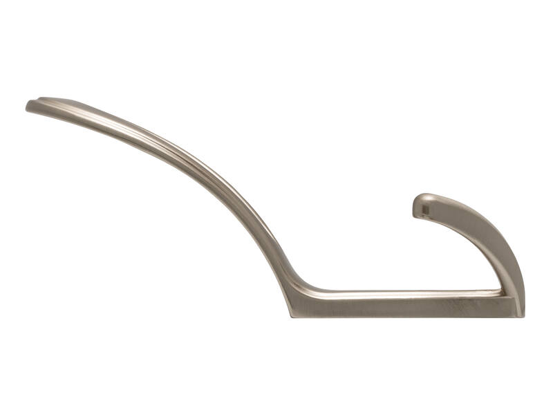 Kapstokhaak RVS look zamac oog dubbel 161x76x71mm